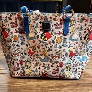 BNWT Alice in Wonderland Dooney and Bourke Tote